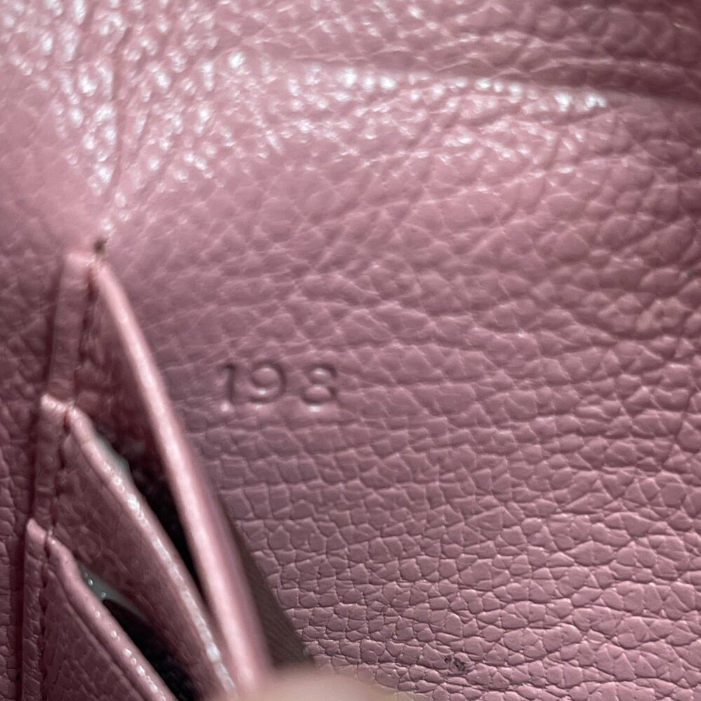 Miu Miu Pink Madras Leather Envelope-style Wallet Clutch - Preowned - Picture 12 of 14